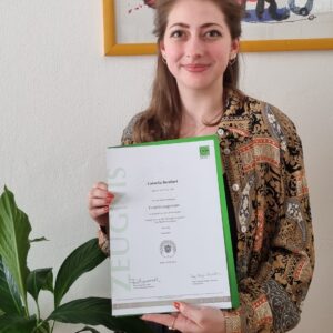 Cornelia Bernhart – certicifado oficial del curso „Eventmanagement“ – Junio 2021